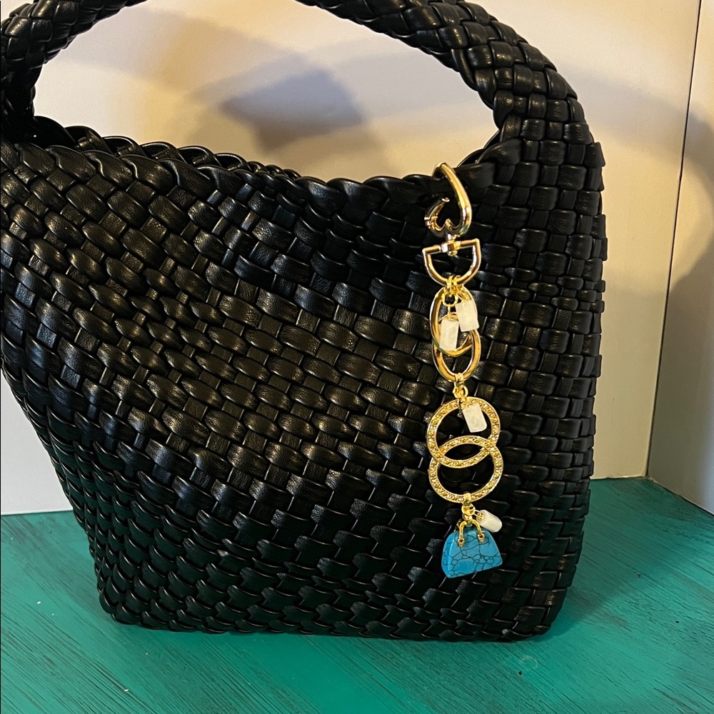 Gemstone Bag Charm